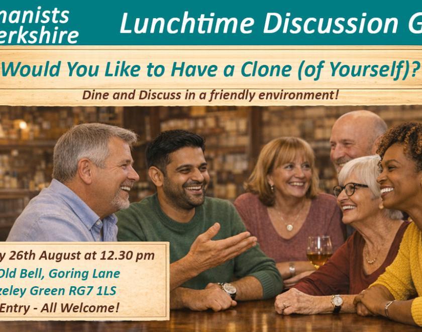 People discussing topics
