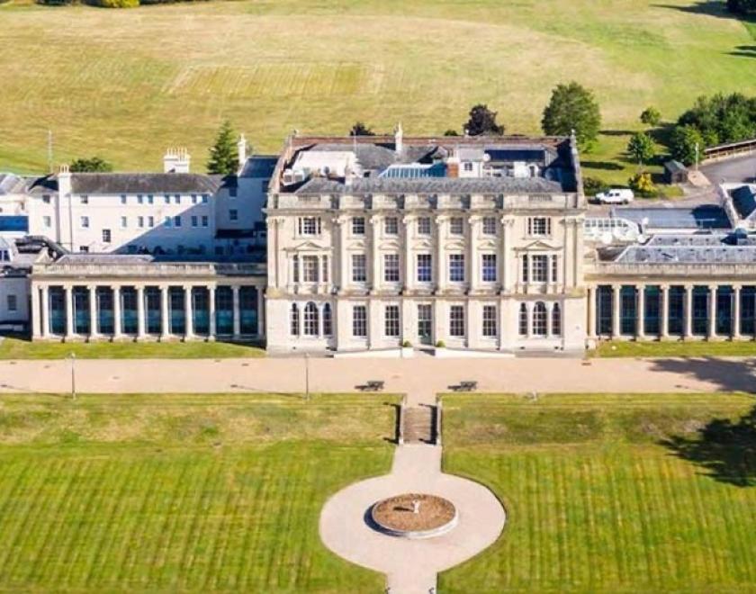 Caversham Park House from the air