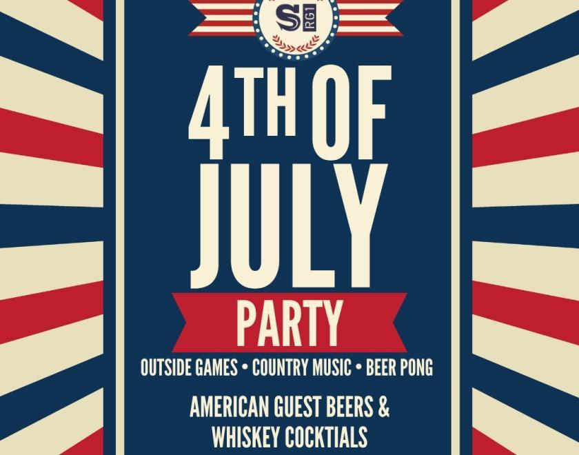 4th July Party at Siren's RG1 bar