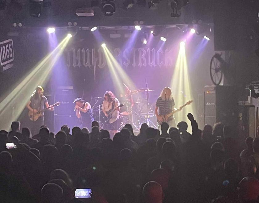 AC/DC tribute Thunderstruck at The Flowing Spring