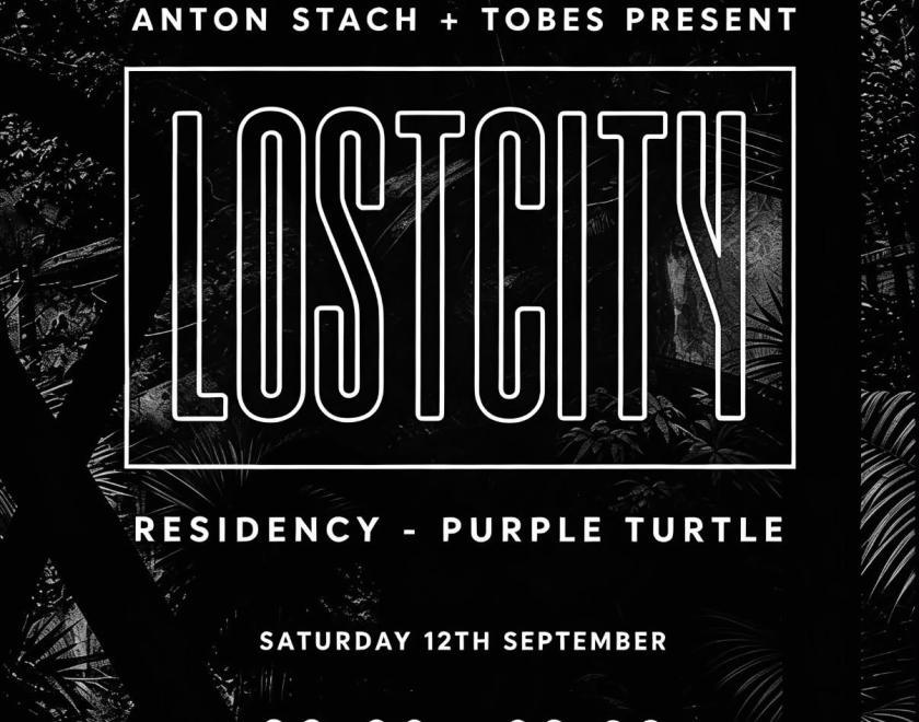 LOST CITY  Every Second Saturday of The Month  Turtle Bassment  FREE ENTRY // 18+ ID Required