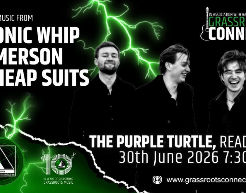 Radio Wigwam Presents...  SONIC WHIP @sonicwhip  Hailing from the Neterlands, Sonic Whip's sound is a mix of 70s infused rock riffs a touch of stoner with BIG melodic choruses.  If you havent seen them live then you should do. If you have seen them, tell the ones that havent!  NOT TO BE MISSED  with support from Emerson emerson.band_ and Cheap Suits cheapsuits.band  FREE ENTRY / 18+ ID Required
