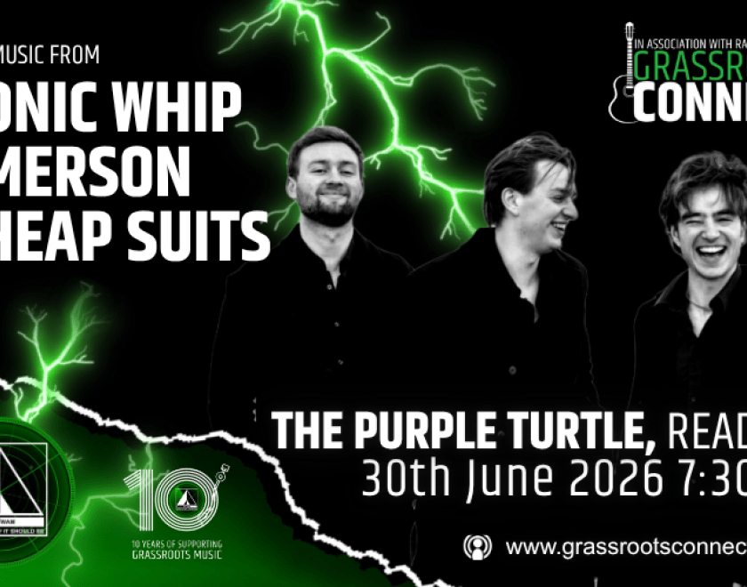Radio Wigwam Presents...  SONIC WHIP @sonicwhip  Hailing from the Neterlands, Sonic Whip's sound is a mix of 70s infused rock riffs a touch of stoner with BIG melodic choruses.  If you havent seen them live then you should do. If you have seen them, tell the ones that havent!  NOT TO BE MISSED  with support from Emerson emerson.band_ and Cheap Suits cheapsuits.band  FREE ENTRY / 18+ ID Required