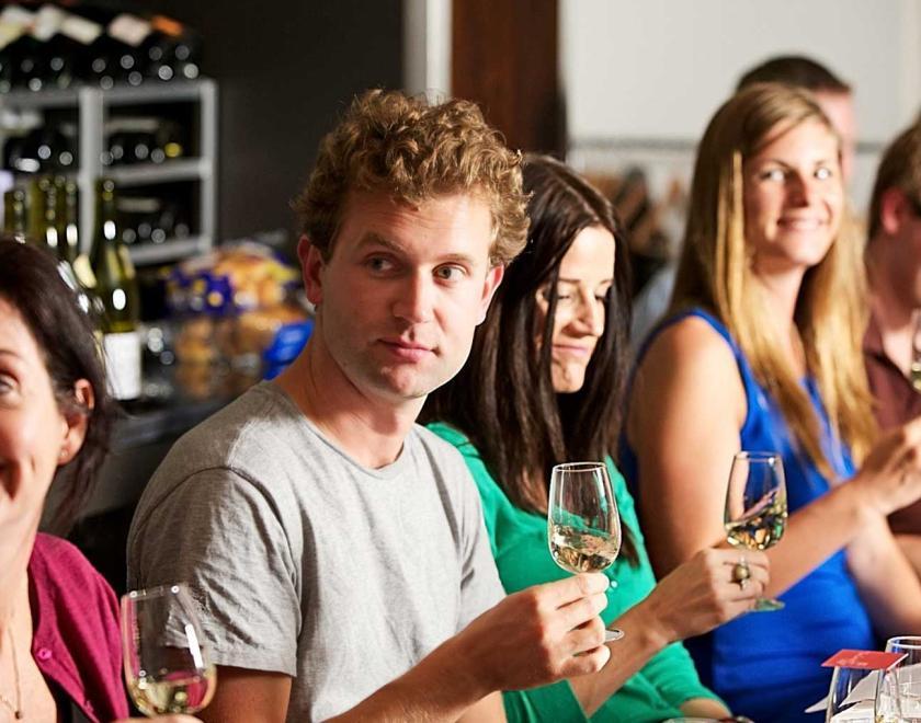 Learning the basics of wine tasting 