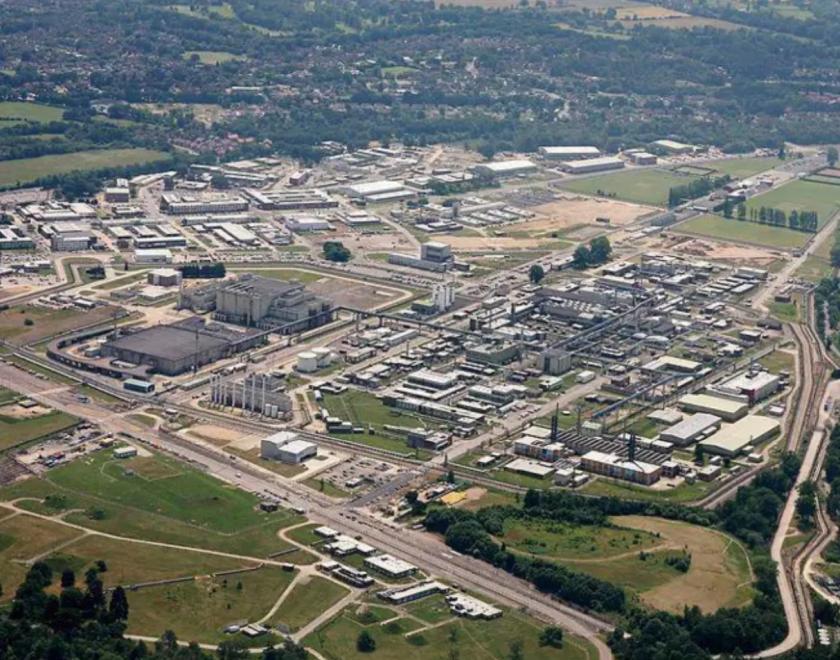 Atomic Weapons Establishment from air