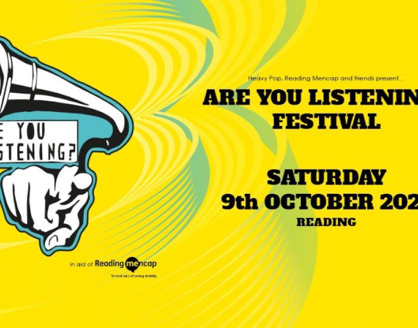 Are You Listening Festival 2021 in Reading