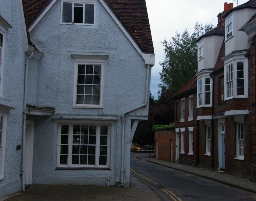 Houses in East St Helen Street, Abingdon