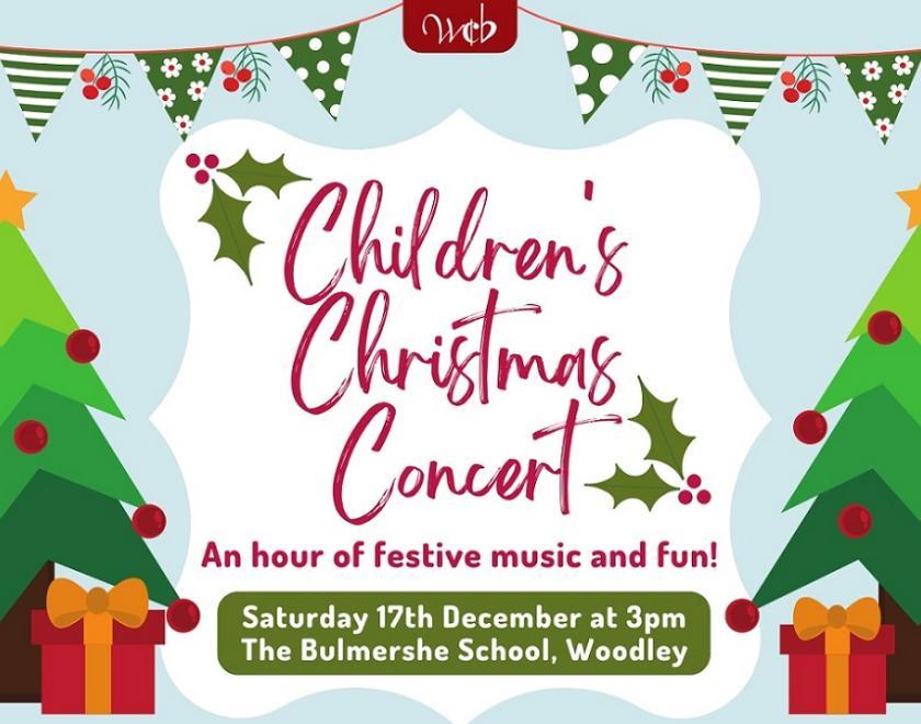 Children's Christmas Concert Poster Image