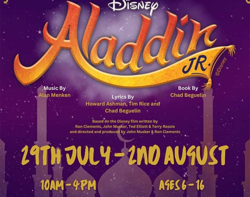 Aladdin Jr – Summer Musical Theatre Camp – Week 1