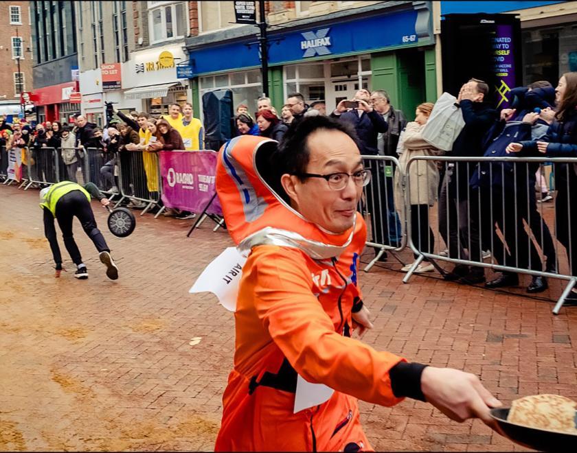 Launchpade Pancake Race in Reading