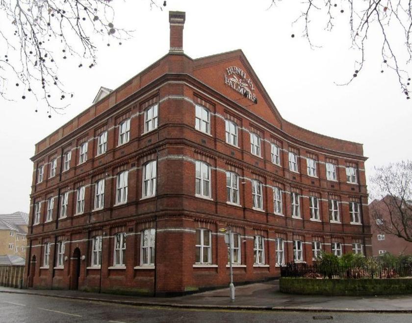 Huntley and Palmers Factory in Reading - the surviving section