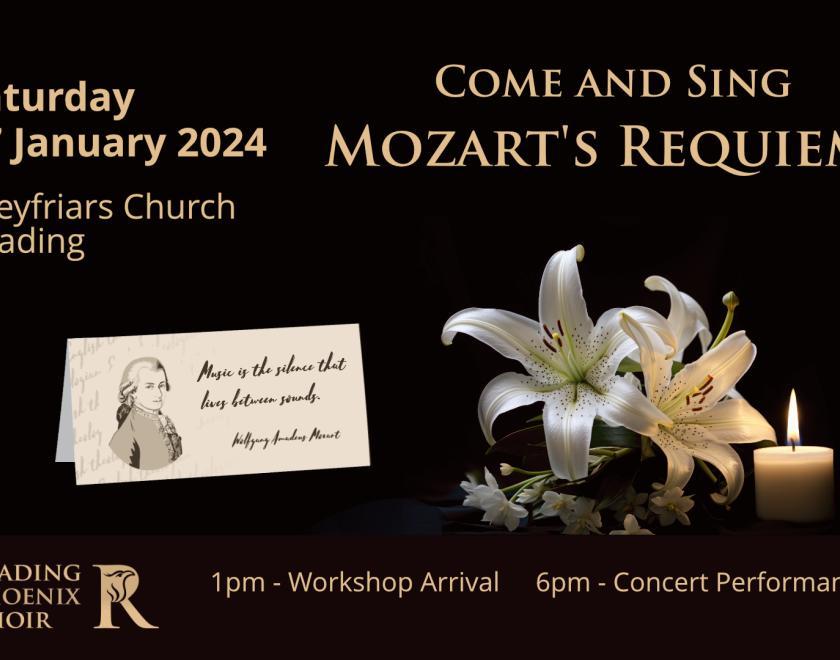 Mozart Requiem Poster