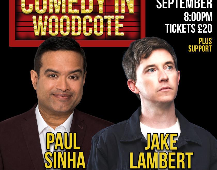 Poster of a comedy night