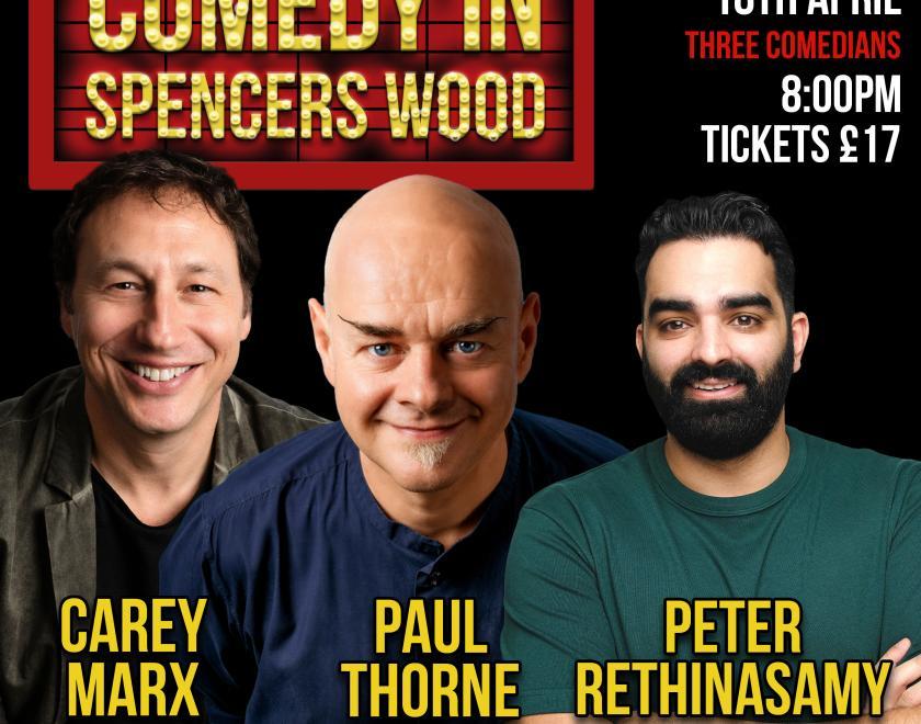 Poster of a comedy night