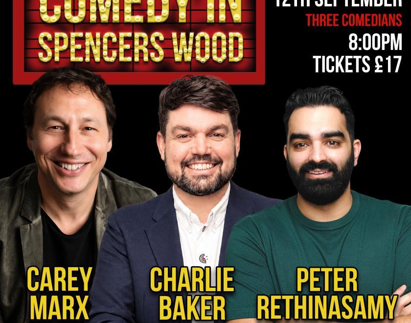 Poster of a comedy night