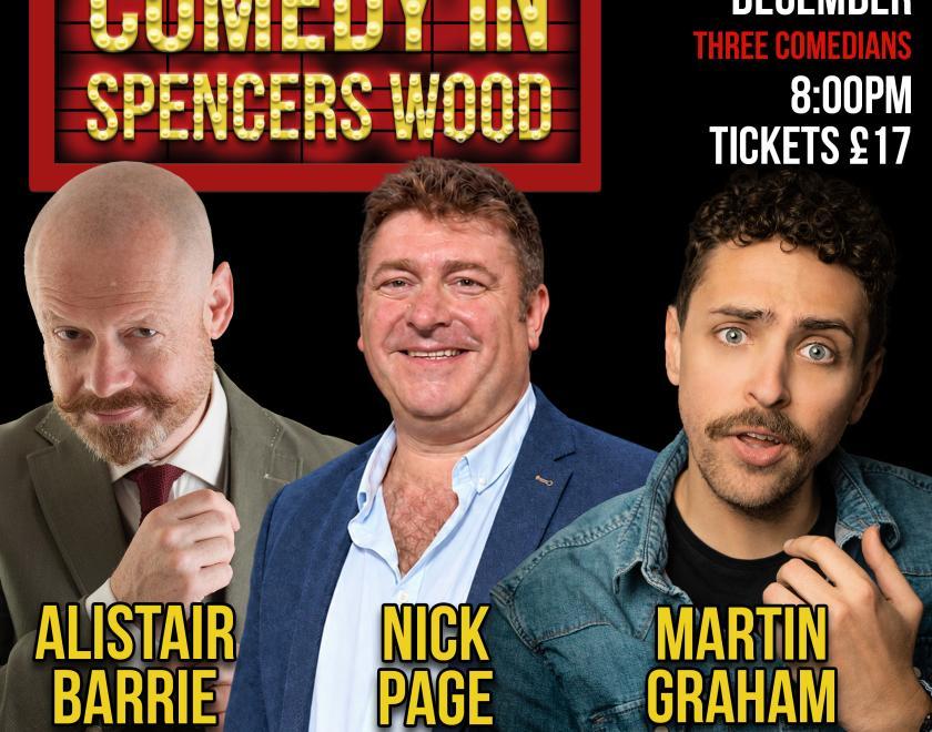 Poster of a comedy night