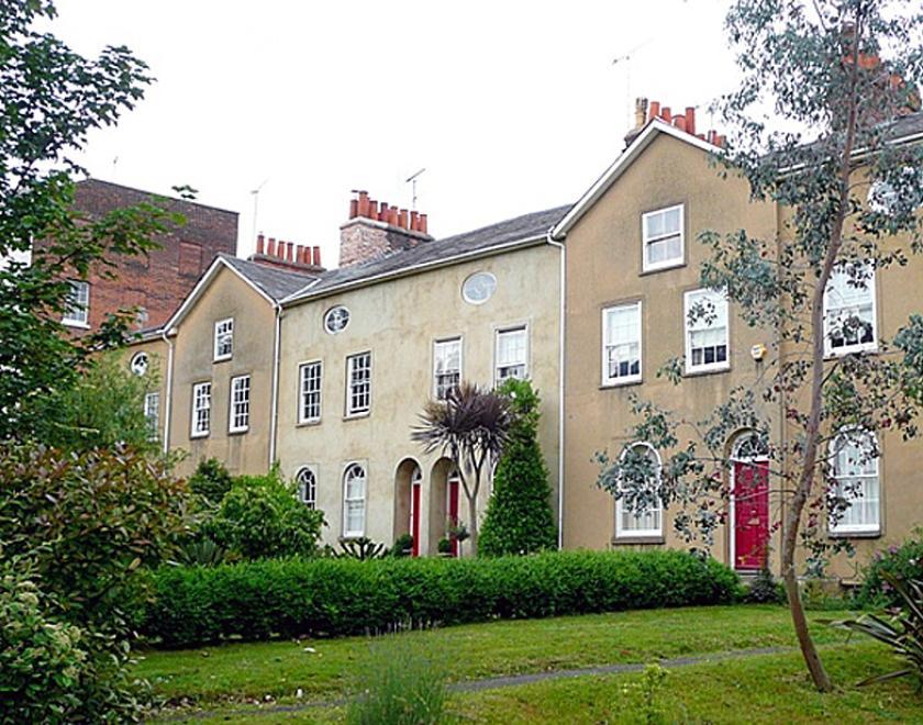 Castle Hill in Reading - houses