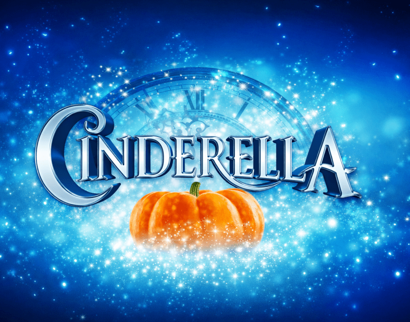 Cinderella logo with a pumpkin