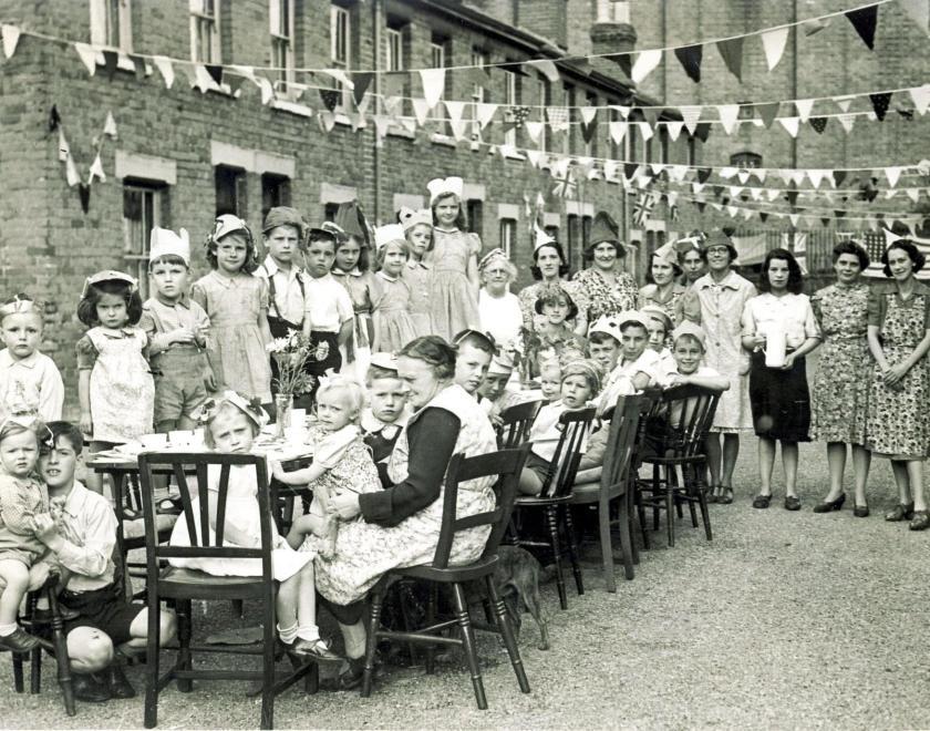 A street party in Coley