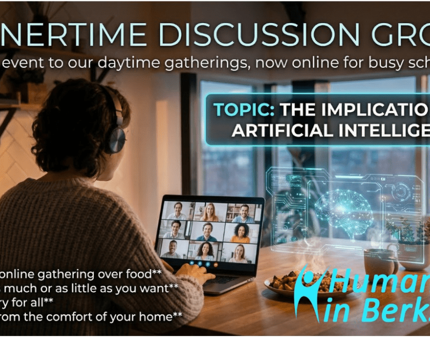 Person on a video meeting call