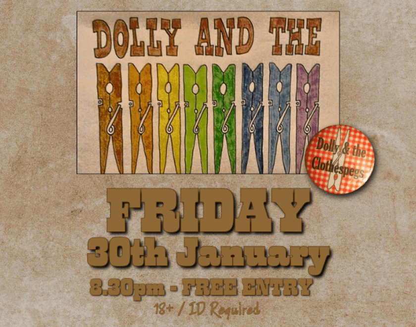 Dolly and The Clothespegs  Readings "Riverbillys" at The The Purple Turtle  FREE ENTRY // 18+ ID Required