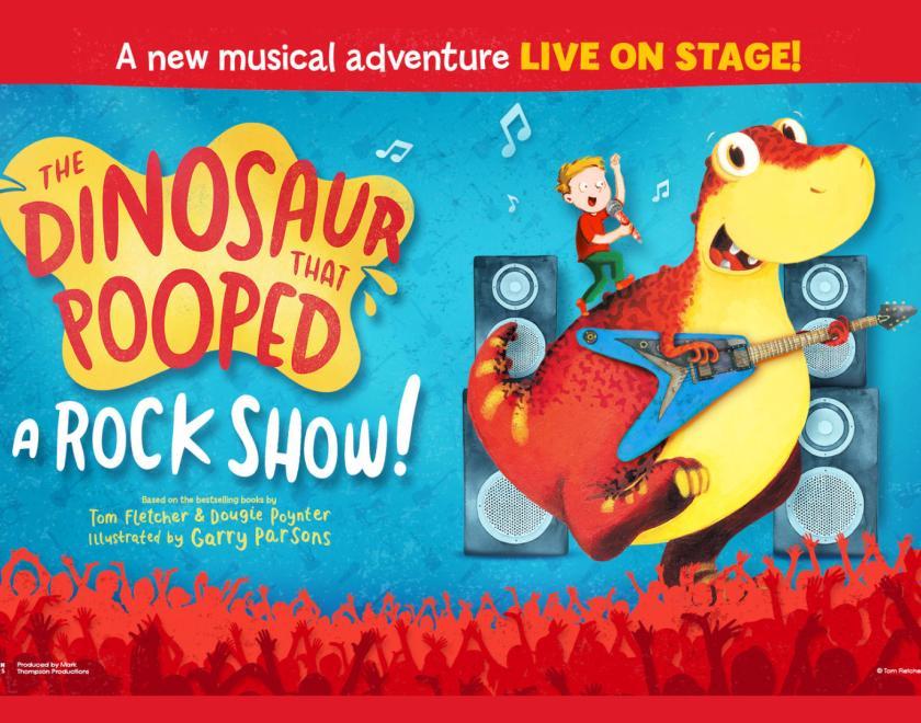 The Dinosaur That Pooped: A Rock Show The hexagon Sept 2025