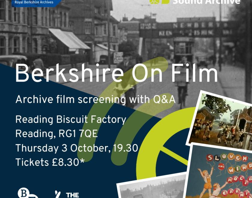 Berkshire On Film at Reading Biscuit Factory 3 October 2024