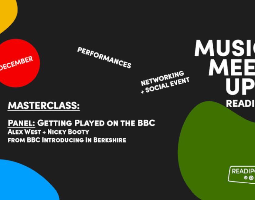 Join us and BBC Introducing in Berkshire for industry insights, performances and networking!