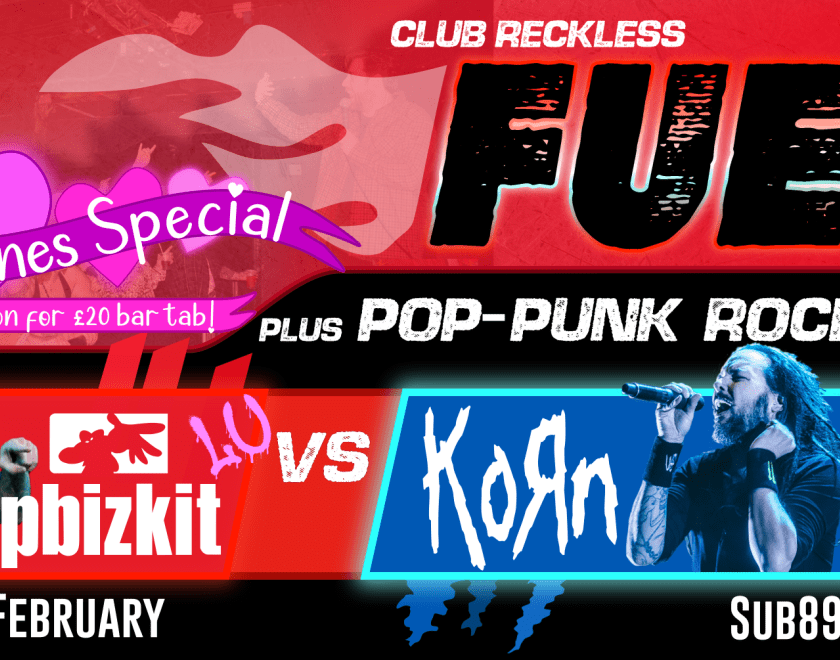 FUEL - Limp Bizkit VS Korn - Valentines Special poster