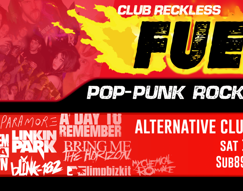 Club Reckless presents: FUEL - Alternative Club Night