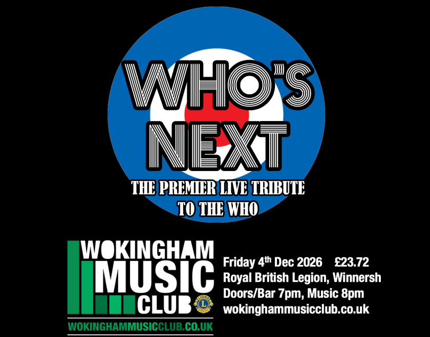 Who’s Next are the premier live tribute to The Who.