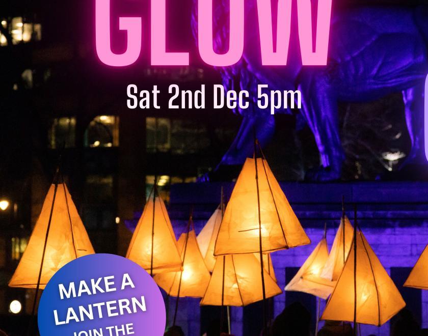 GLOW Lantern Parade workshops at Jelly