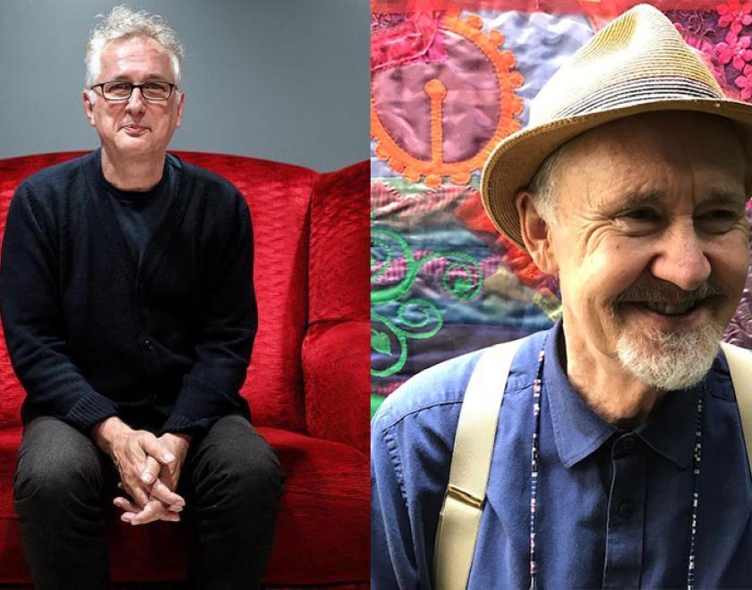 Photo of Henry Normal and Nigel Planer