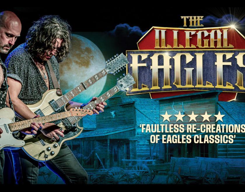 The Illegal Eagles – Hotel California Tour. Hexagon Oct 2026.