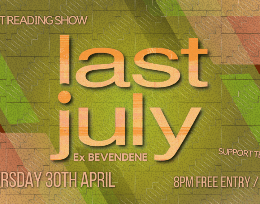 Last July, EX Bevendene singer Thomas Ordish's new band first gig. @lastjuly_from London are an electrifying Indie-Rock band ready to take on the modern music landscape. Formed in the Autumn of 2025 Last July been building their sound using the shared love of bands like Ocean Colour Scene & The Jam whilst adding a twist of their own to create songs that the world needs to hear. Support TBC 8pm FREE ENTRY / 18+ @readingfc @readingindielife @famousredtights @rgmusicspotlight