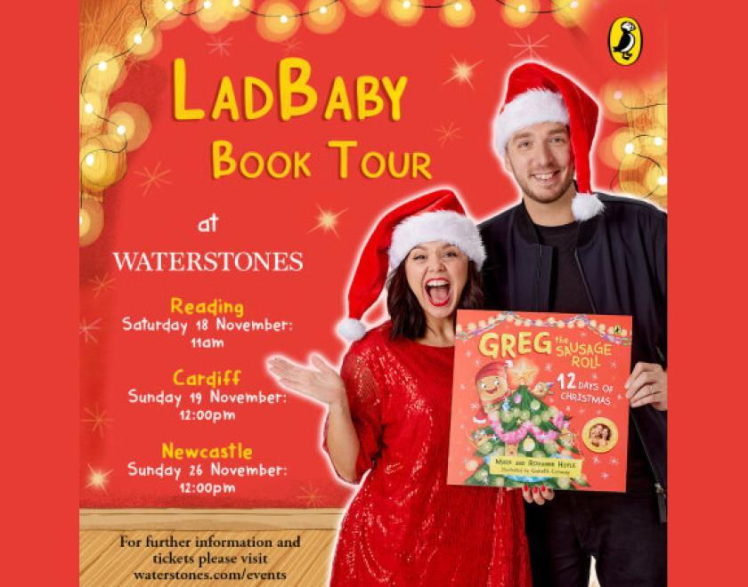 Meet Mark and Roxanne Hoyle (aka Ladbaby) at Waterstones Reading