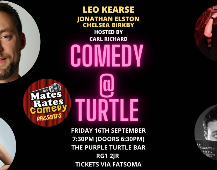 Comedy at Turtle with Headliner Leo Kearse
