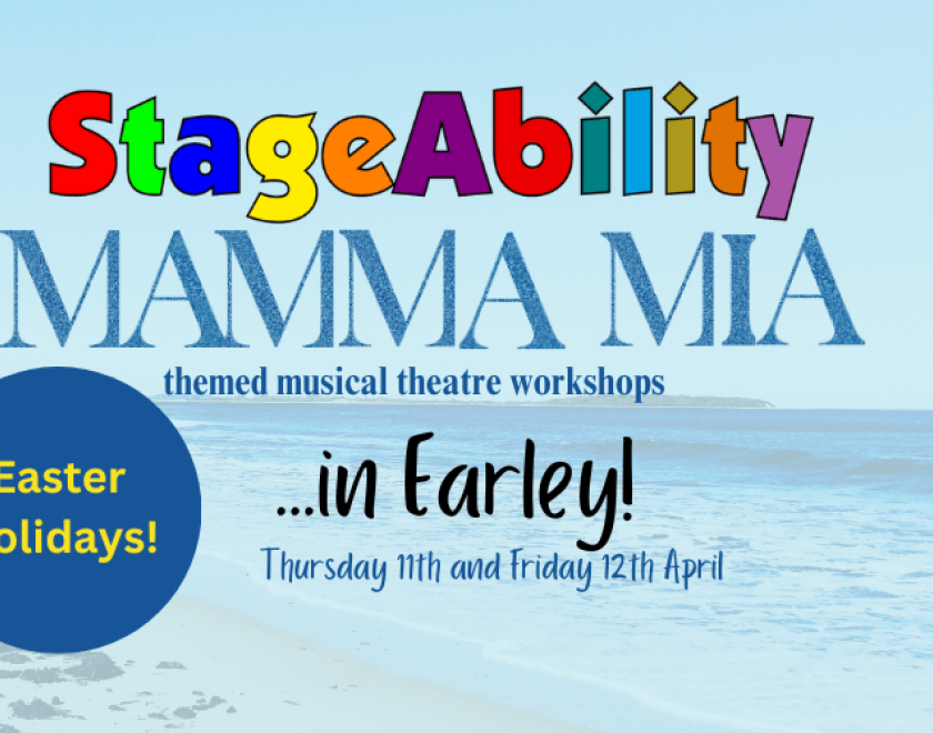 StageAbility Mamma Mia themed workshop in Earley