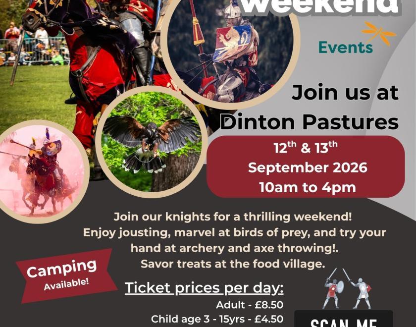 Medieval Jousting Poster 
