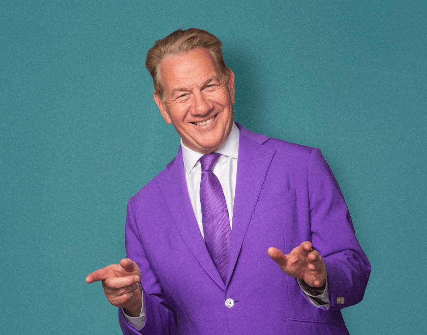 Michael Portillo pointing