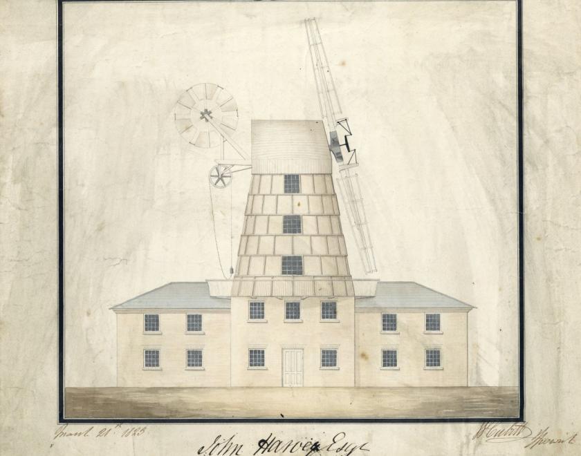 drawing of mill