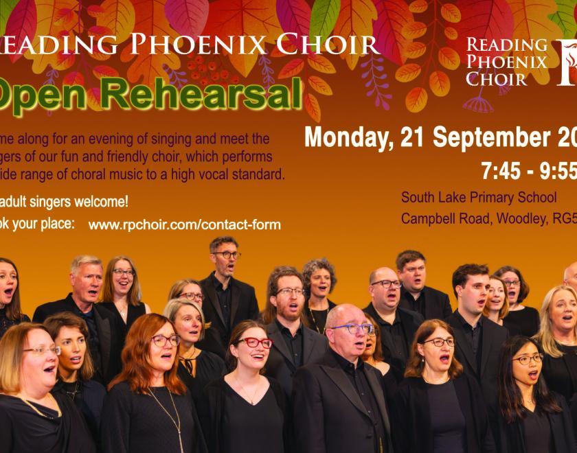Open Rehearsal Poster