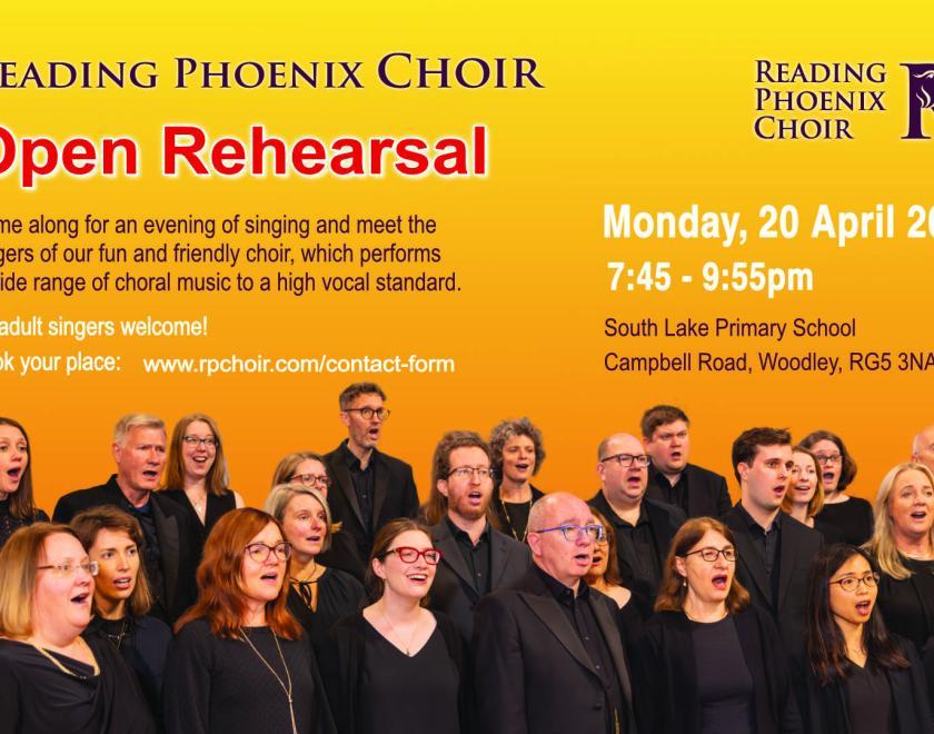 Open Rehearsal Poster