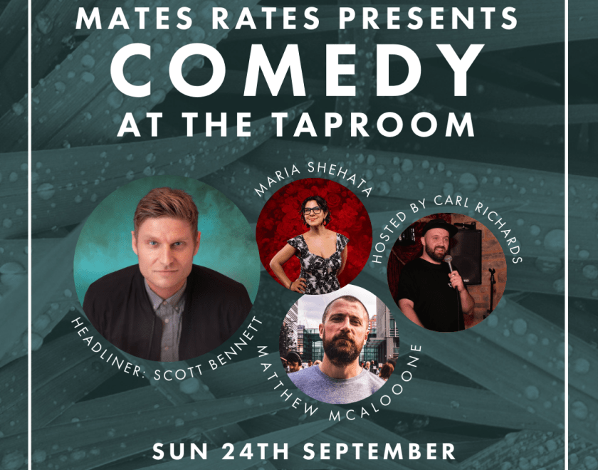 Comedy at The Taproom with Headliner Scott Bennett