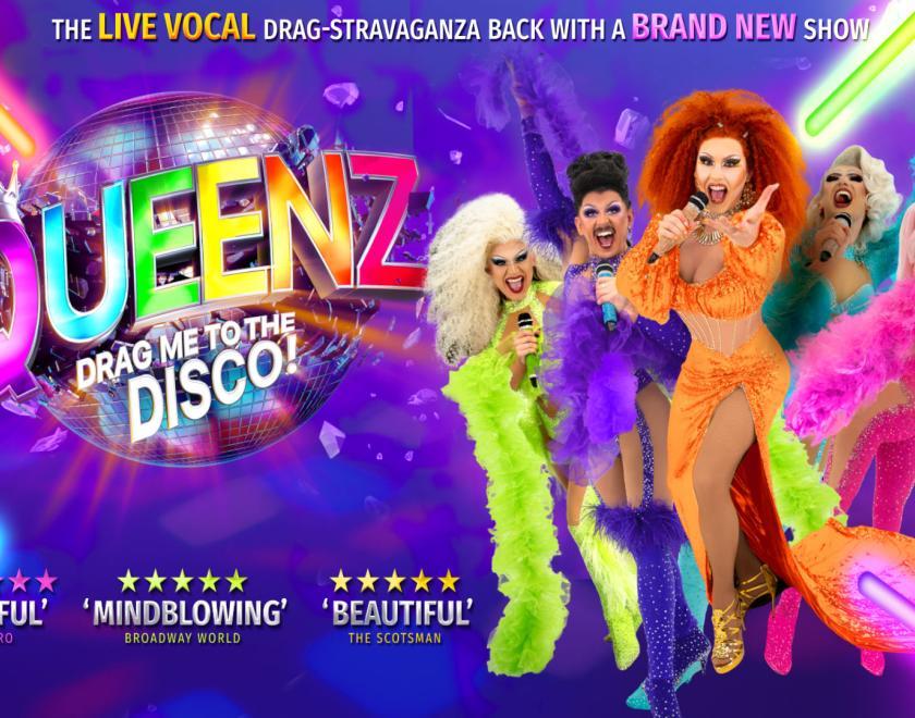 Queenz Drag Me to the Disco! 7th October 2024 at The Hexagon, Reading