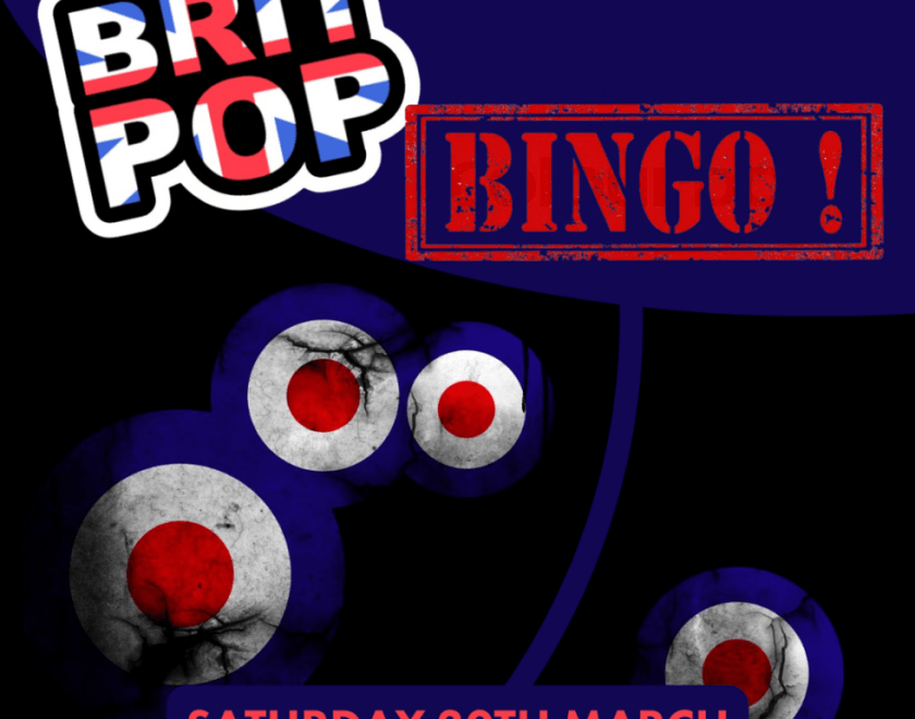 Britpop Bingo