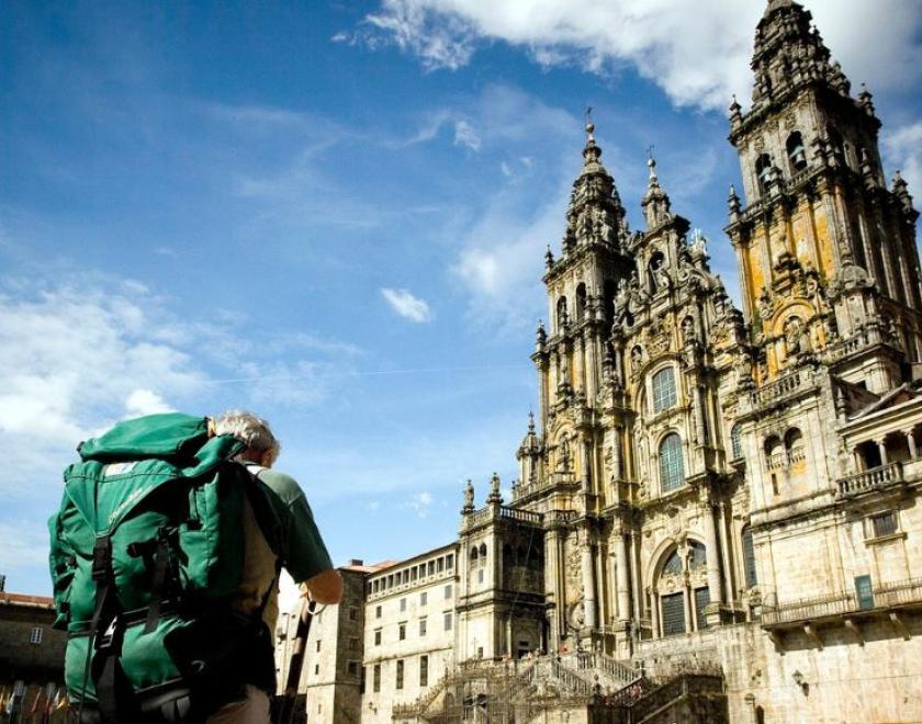 The Cathedral in Santiago