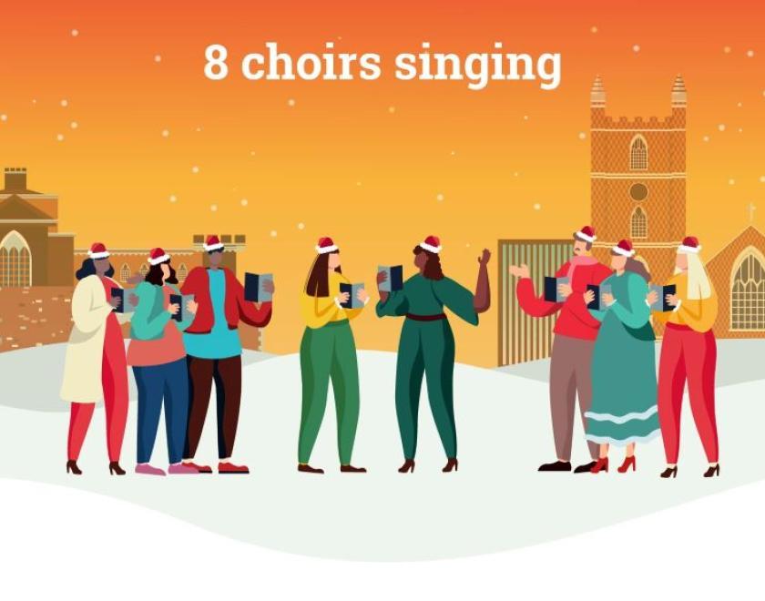 Image of people singing