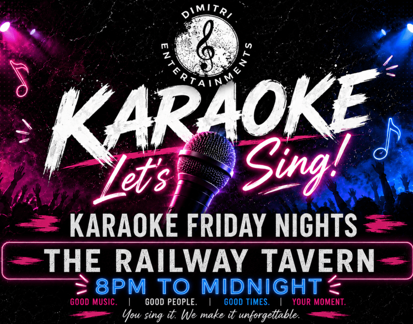 Dimitri Entertainments Railway Tavern Karaoke