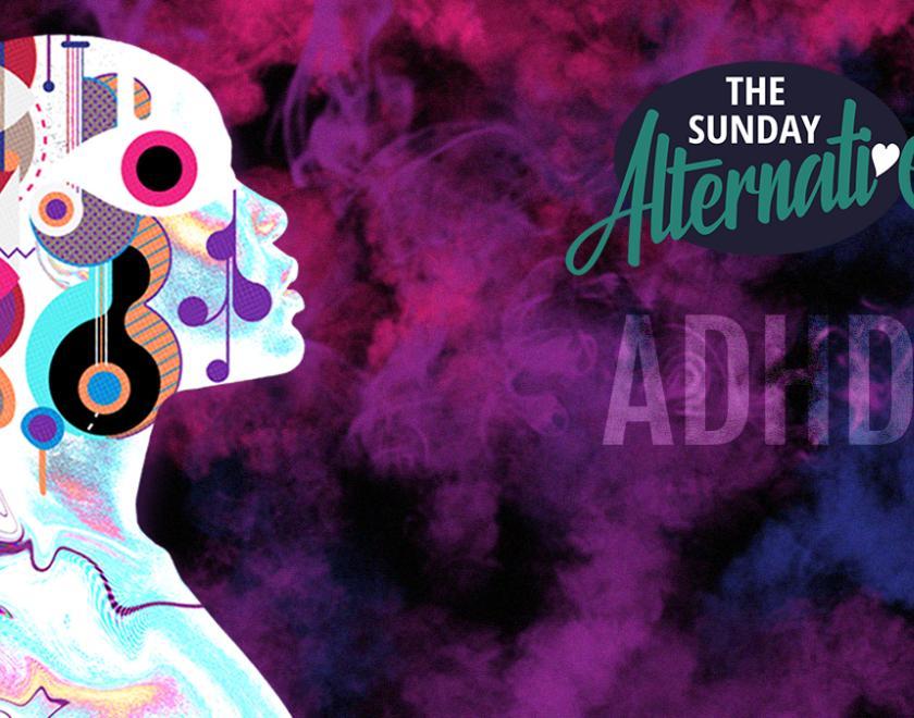 Women's profile containing pretty patterns